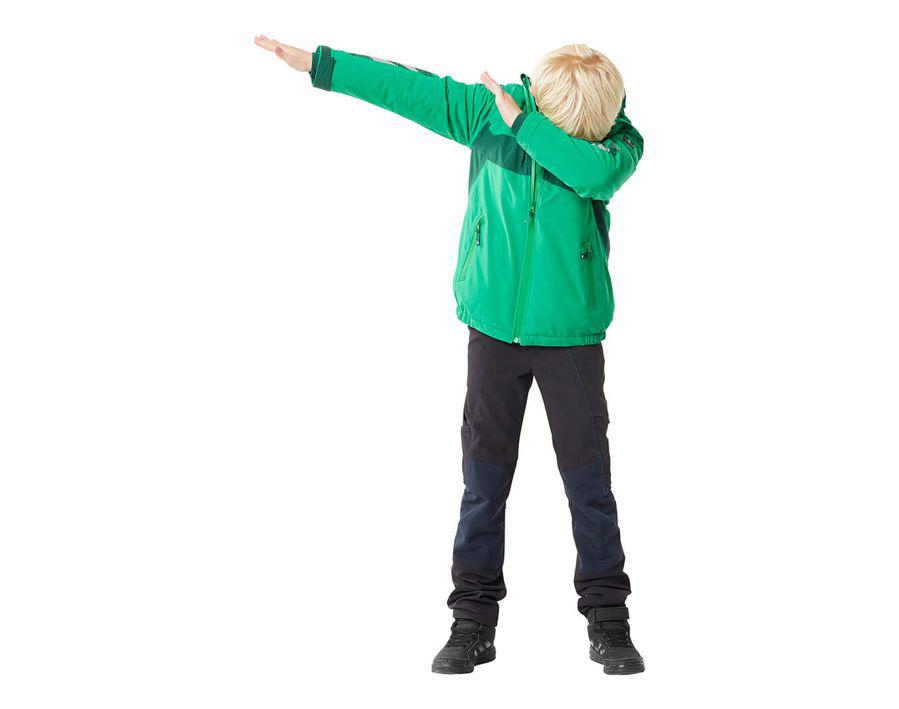 Giacca antifreddo da bambino ACCELERATE azzurro/blu navy scuro