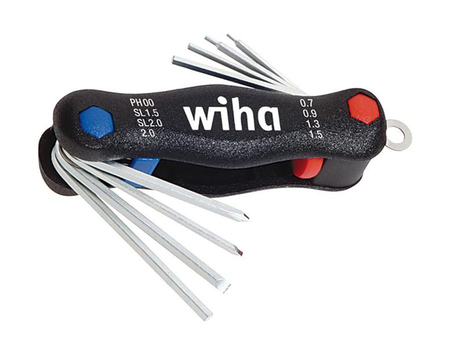 Schraubendreher-Satz für Sechskant, Schlitz und Kreuzschlitz PH PocketStar®