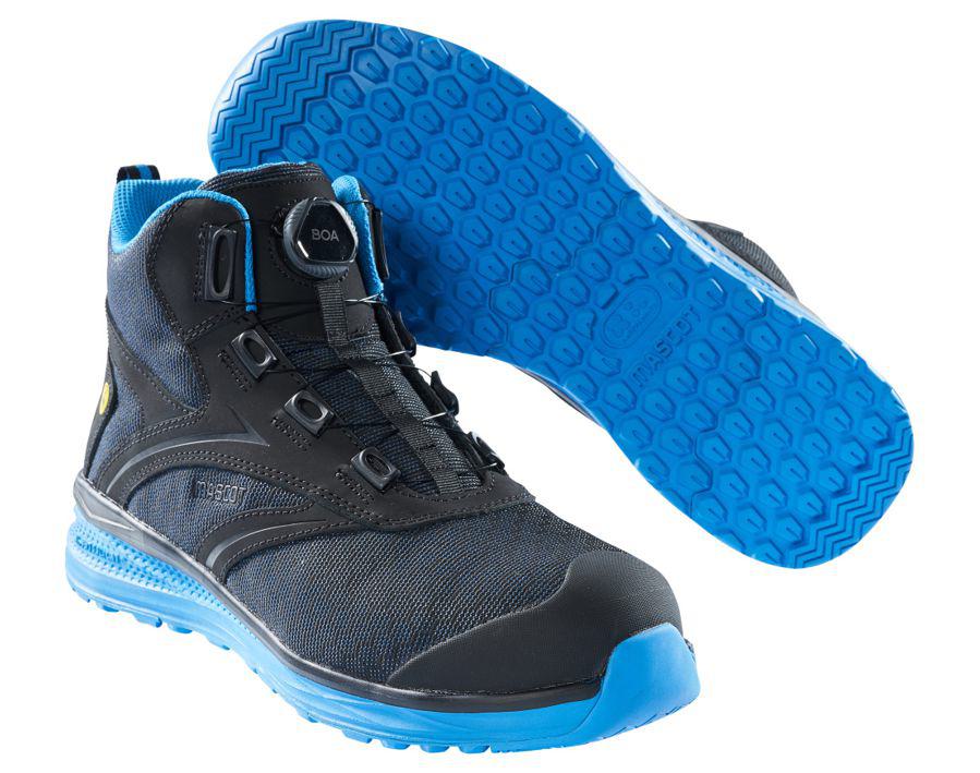 Stivali antinfortunistiche FOOTWEAR CARBON nero/blu royal