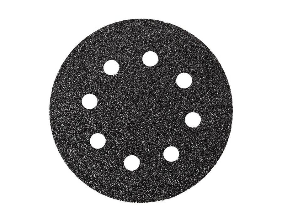 Klett-Schleifscheibe, gelocht