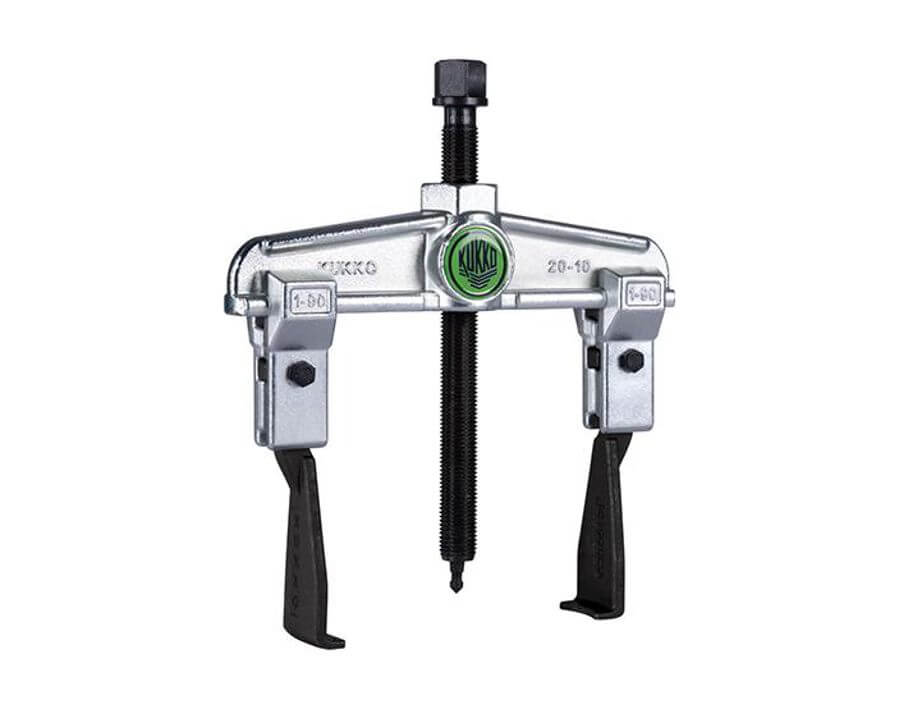 Universal-Abzieher, zweiarmig, mit schmalen Abzughaken