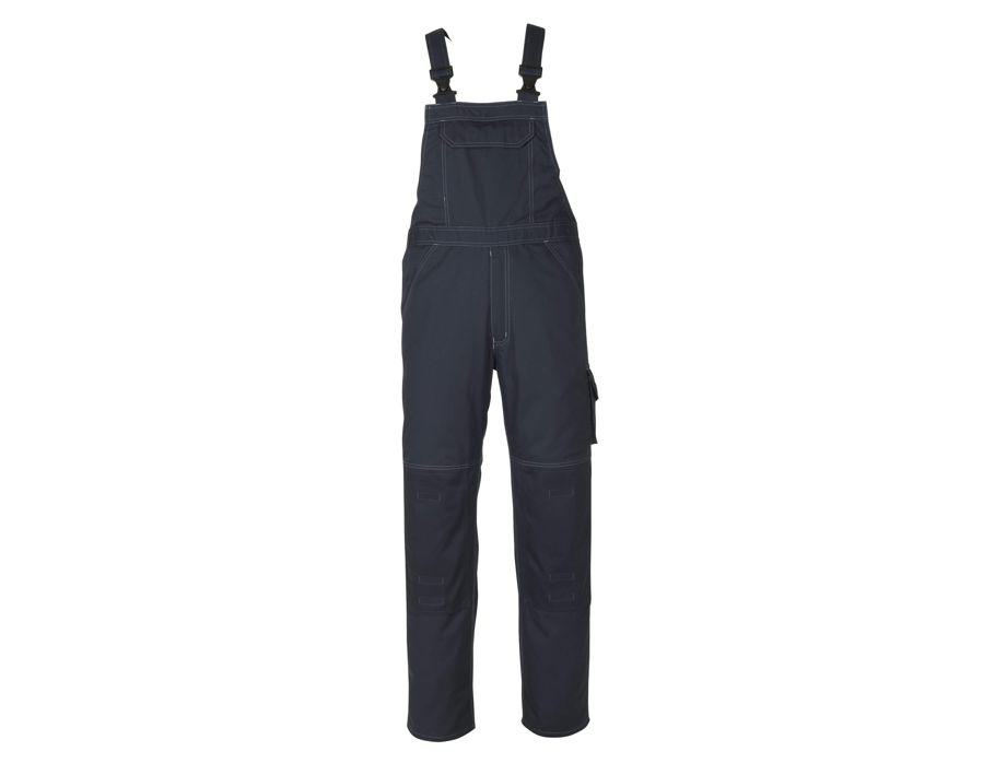 Salopette con tasche porta-ginocchiere INDUSTRY blu navy scuro