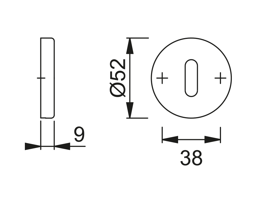 Guarnitura con rosetta e bocchetta serie Serie Verona M151/42K/42KS    