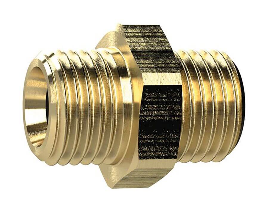 Doppelnippel mit Außengewinde