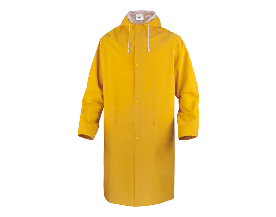 Impermeabile da pioggia giallo