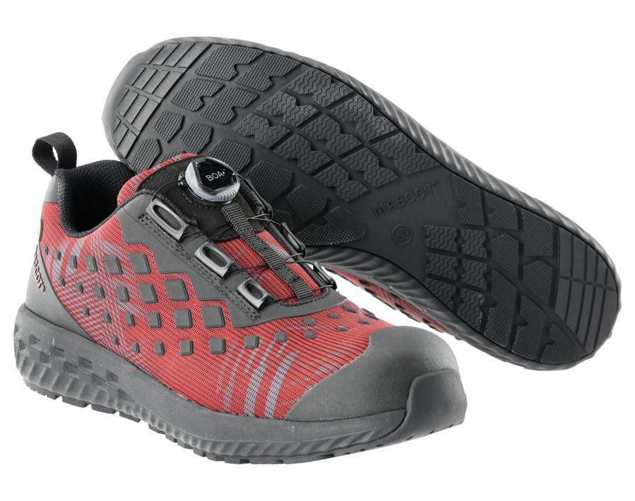 Scarpe antinfortunistiche FOOTWEAR CUSTOMIZED rosso autunno/nero