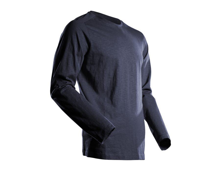 Maglietta, a maniche lunghe CUSTOMIZED blu navy scuro