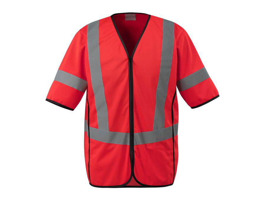Gilet ad alta visibilità SAFE SUPREME hi-vis rosso