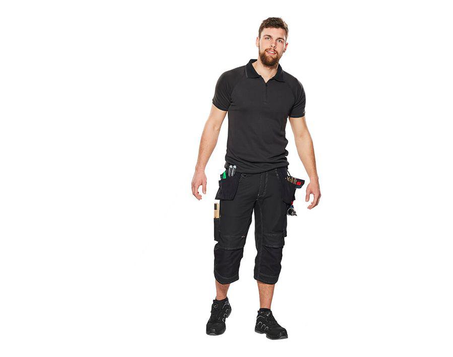 ¾ Pantaloni con tasche esterne UNIQUE nero