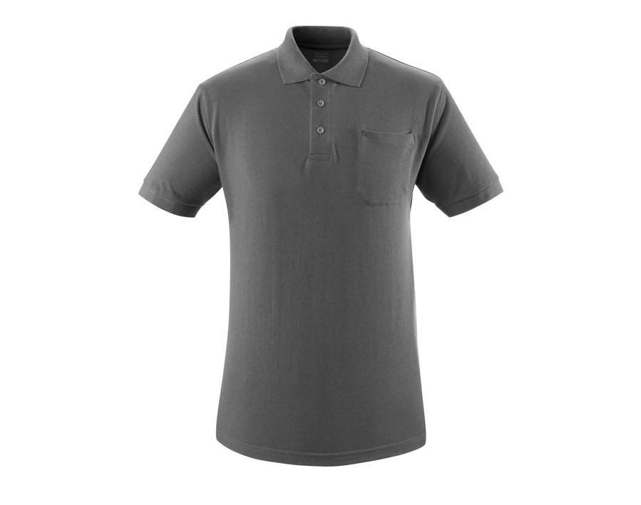 Polo con tasca sul petto CROSSOVER antracite scuro
