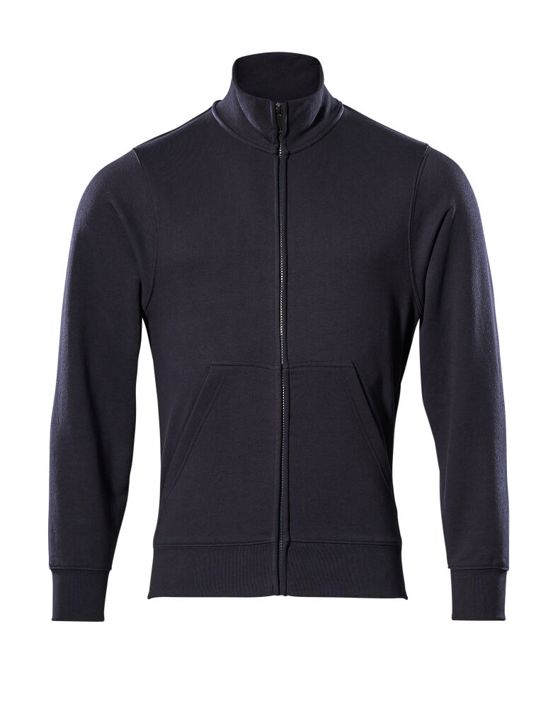 Felpa con chiusura lampo CROSSOVER blu navy scuro