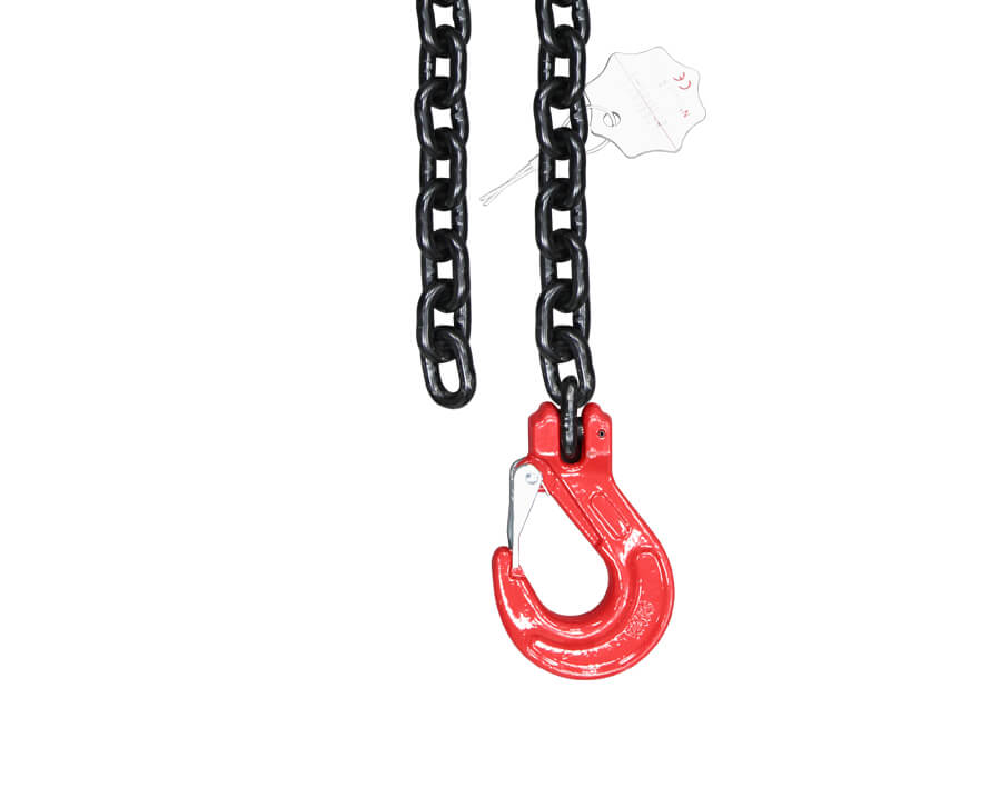 Catena grado 80 10 mm con gancio Clevis SL802