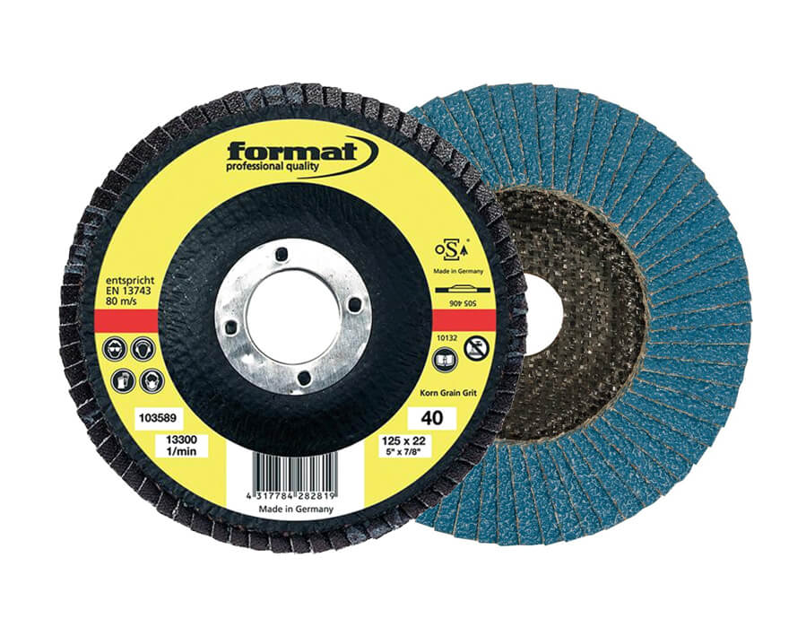 Disco abrasivo lamellare 