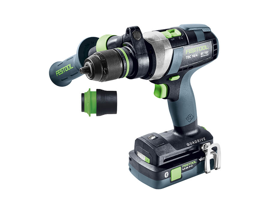 Trapano avvitatore a batteria Quadrive TDC 18/4 5,2/4,0 I-Plus  