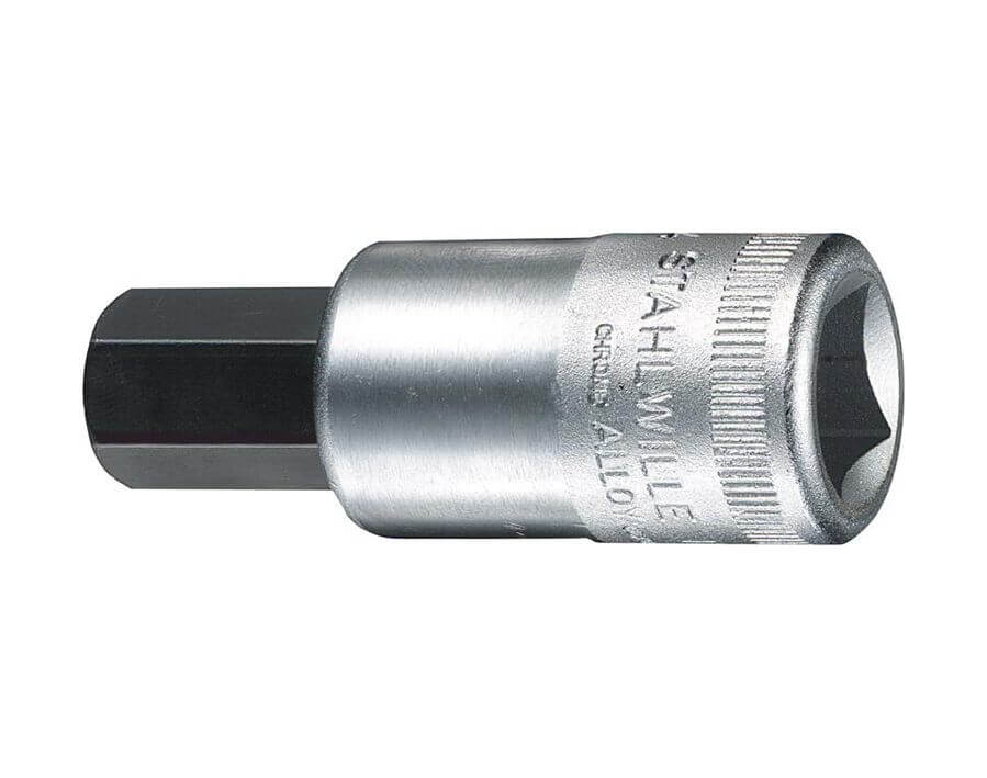 Schraubendreher-Einsatz 1/2" für Innensechskantschrauben, kurz