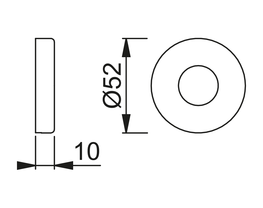 Rosetta di copertura serie Beta 42H 