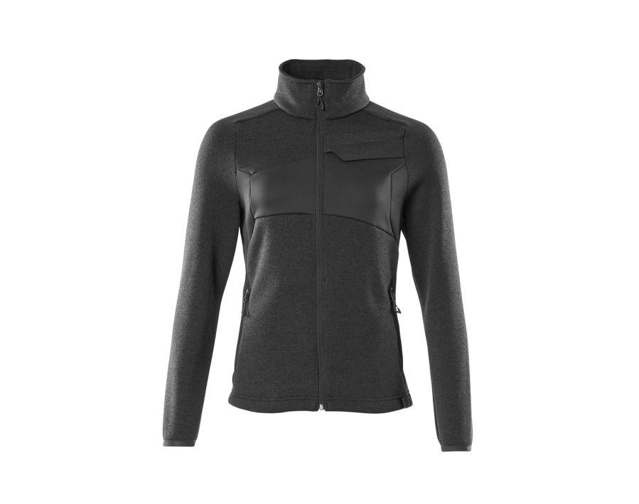 Maglione con chiusura lampo ACCELERATE nero