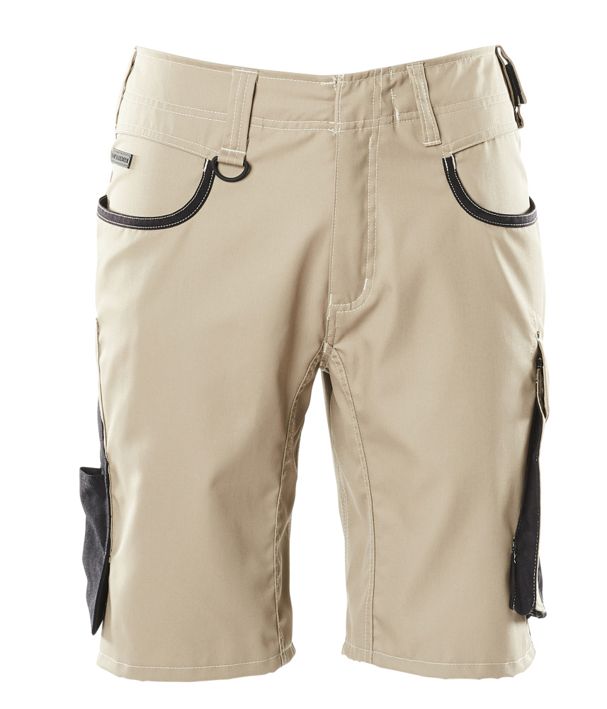 Pantalone corto UNIQUE kakichiaro/nero