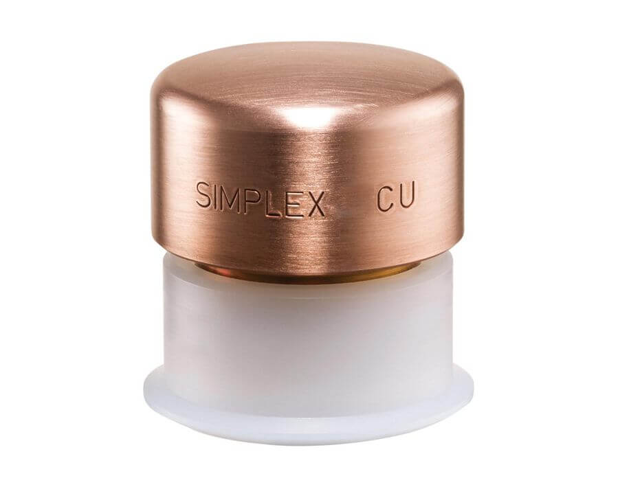 Schlagkopf für Schonhammer Simplex aus Kupfer