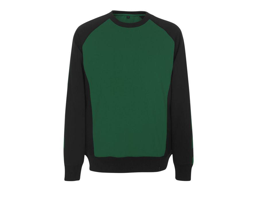 Felpa UNIQUE verde/nero