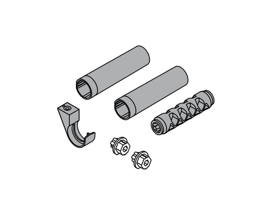 Set pezzi di collegamento per stabilizzatore trasversale AVENTOS HL top 