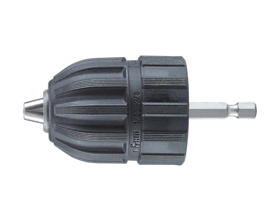 Bohrfutter mit Radialverriegelung und 1/4"-Hex Aufnahme