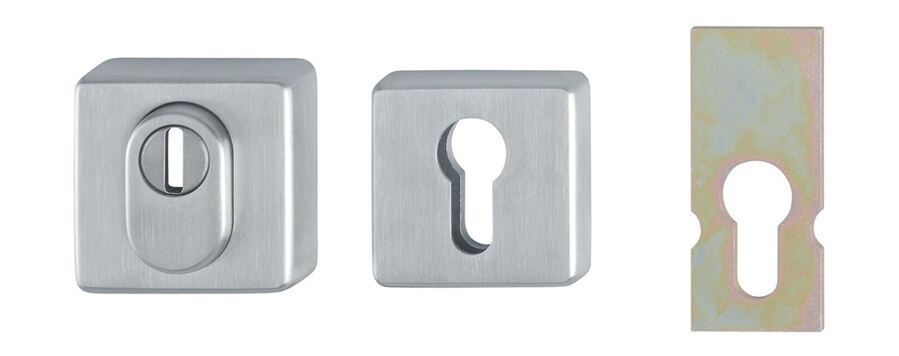 Coppia bocchette di sicurezza per porte d'ingresso E52NSB-ZA/52S ESI (SK2) 