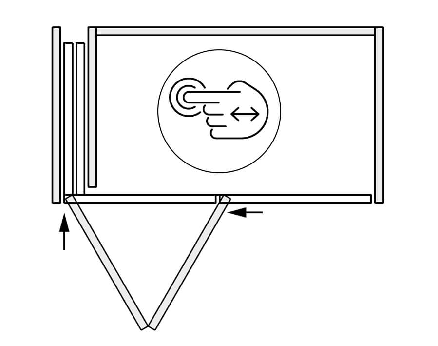 Hawa Folding Concepta III 20 Push, sinistra