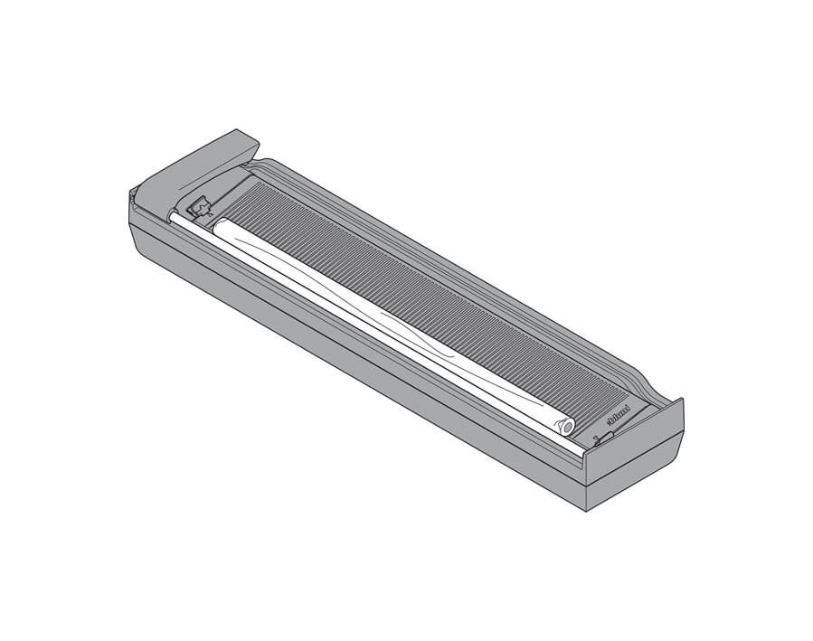 ORGA-LINE portapellicola trasparente per TANDEMBOX 