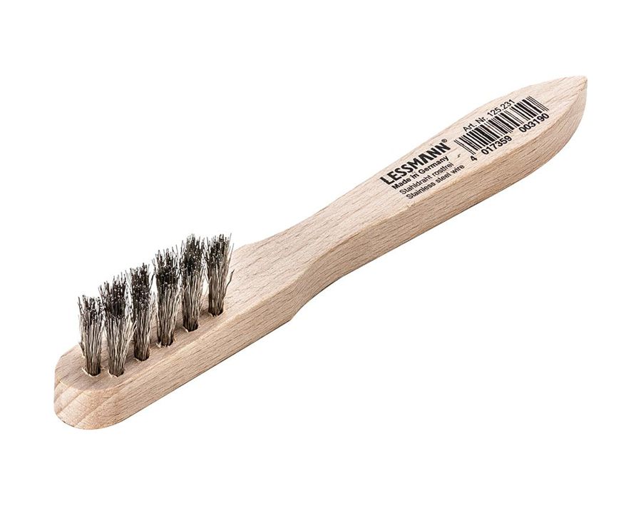 Zündkerzenbürste, rostfreier Stahldraht, gewellt