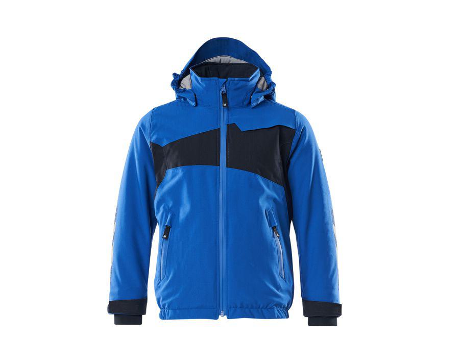 Giacca antifreddo da bambino ACCELERATE azzurro/blu navy scuro