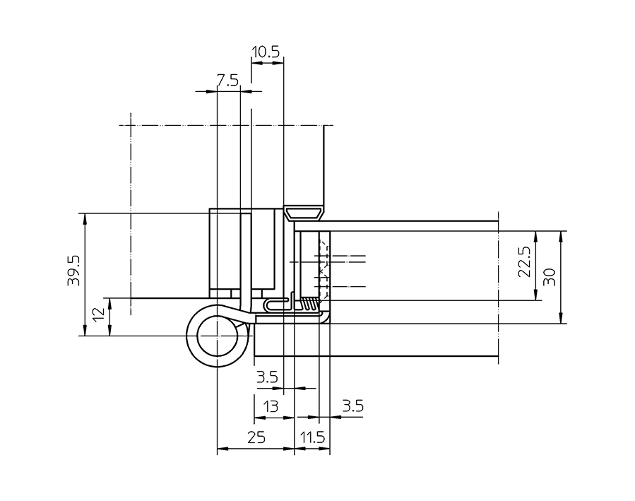 Cerniera VARIANT VX 7939/100 FD 