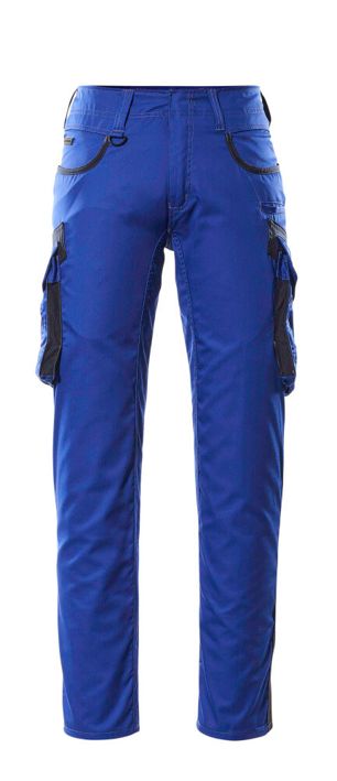 Pantaloni con tasche sulle cosce UNIQUE blu royal/blu navy scuro