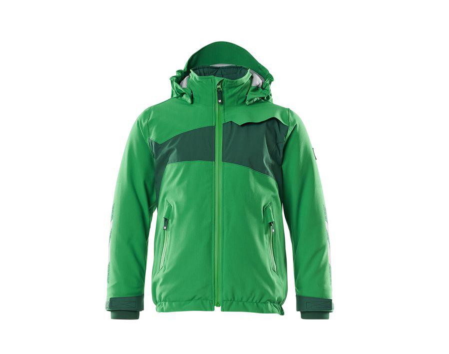 Giacca antifreddo da bambino ACCELERATE verde prato/verde