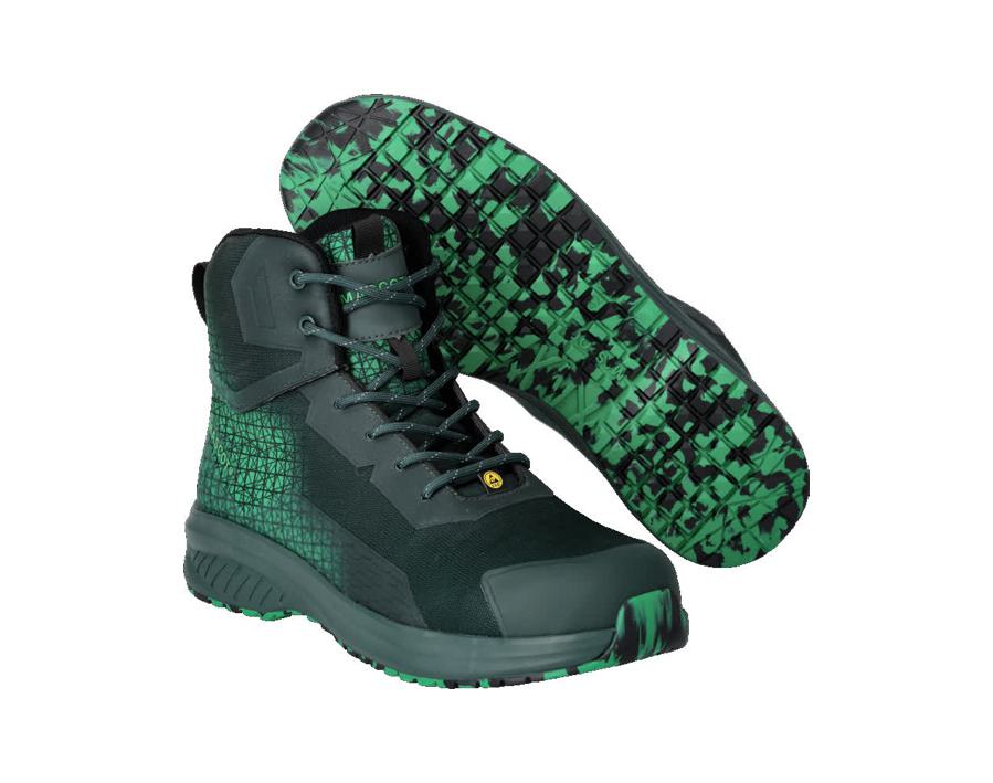 Stivali antinfortunistiche FOOTWEAR ACCELERATE verde/verde prato