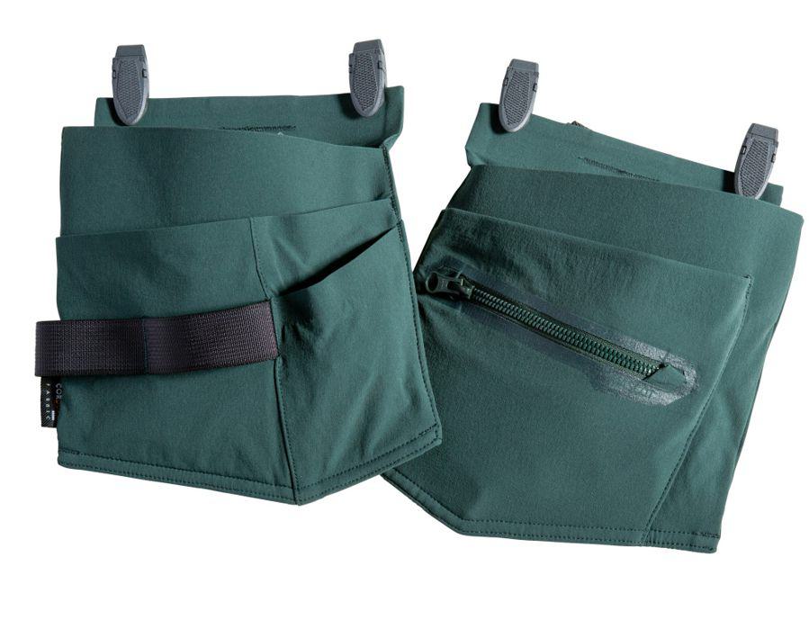 Tasche esterne, artigiano CUSTOMIZED verde foresta