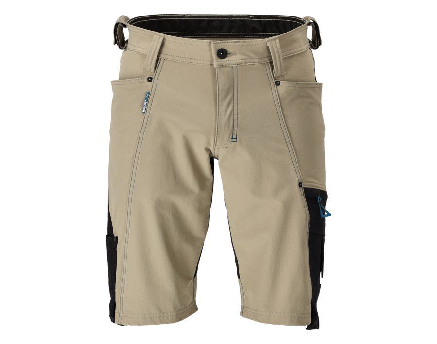 Pantalone corto ADVANCED kakichiaro/nero