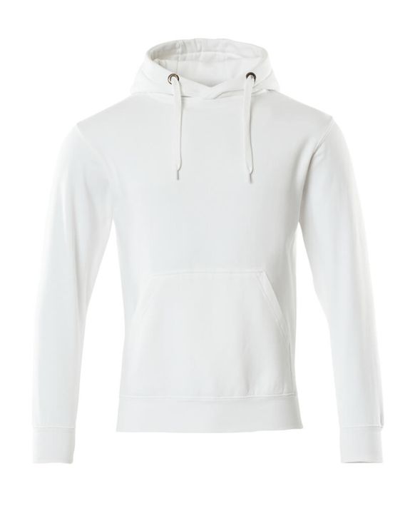 Felpa con cappuccio CROSSOVER bianco
