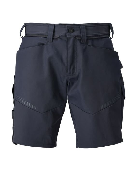 Pantalone corto CUSTOMIZED blu navy scuro