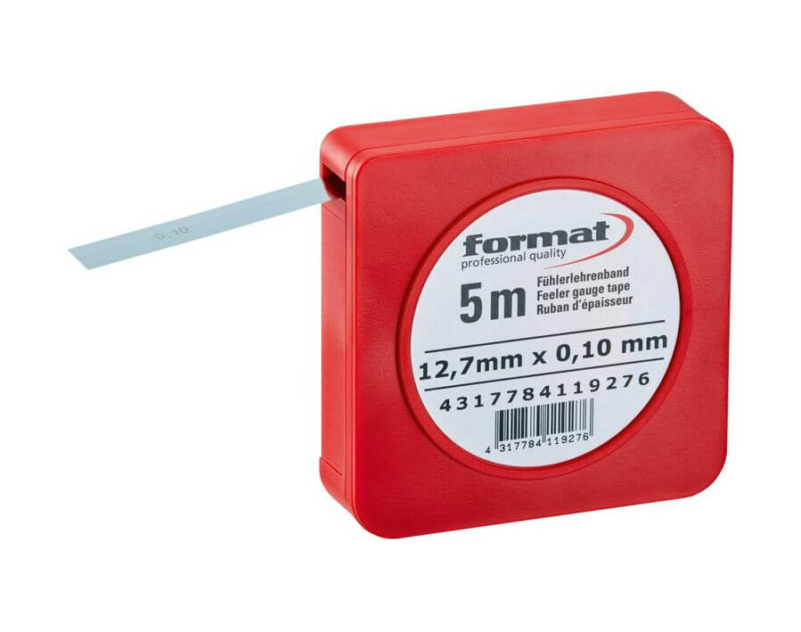 Fühlerlehrenband, Federstahl