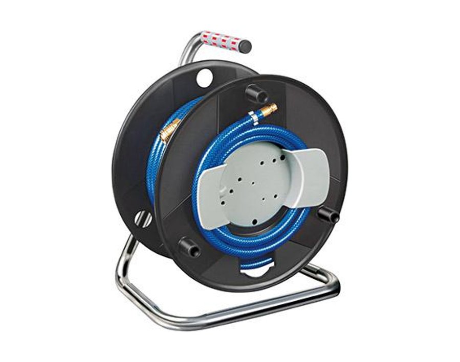 Kunststoff-Druckluftschlauchtrommel