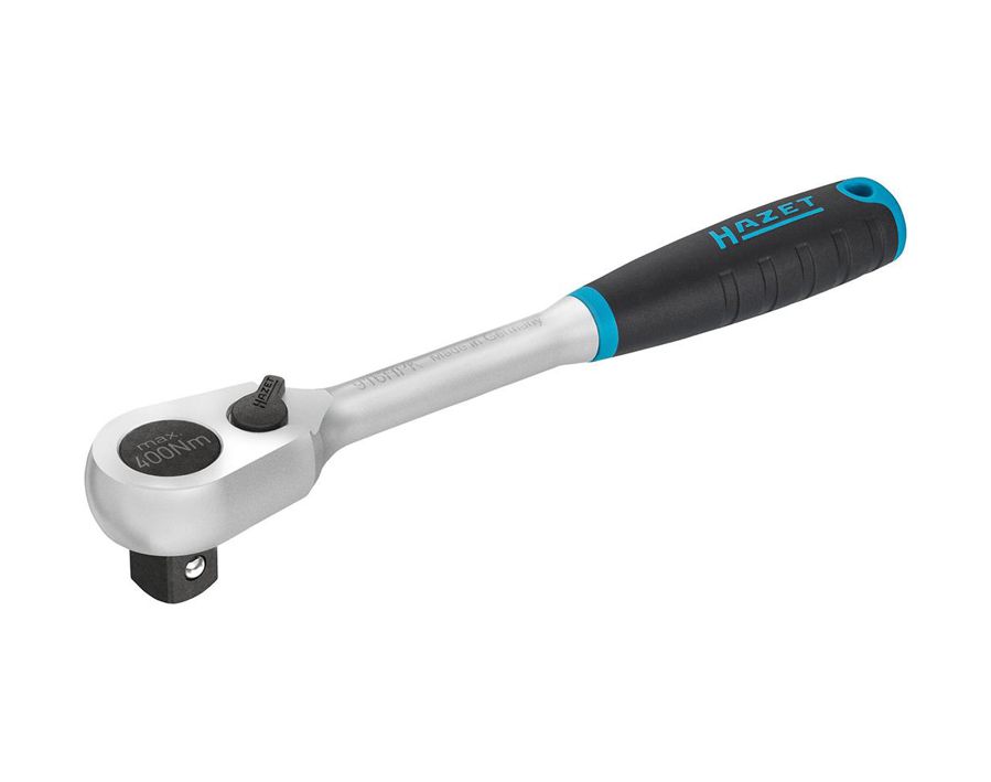 Feinzahn-Umschaltknarre 1/2", kurz, 90-fach verzahnt