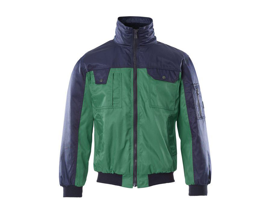Giacca da pilota IMAGE verde/blu navy