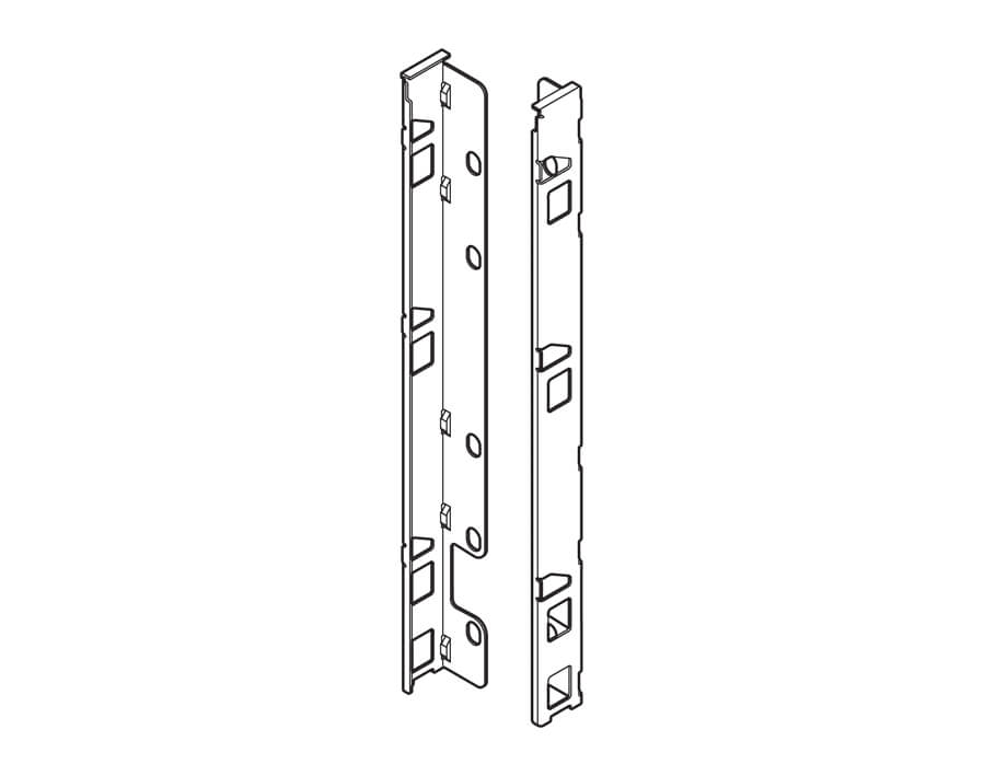 Supporto schienale sinistra/destra altezza F LEGRABOX pure
