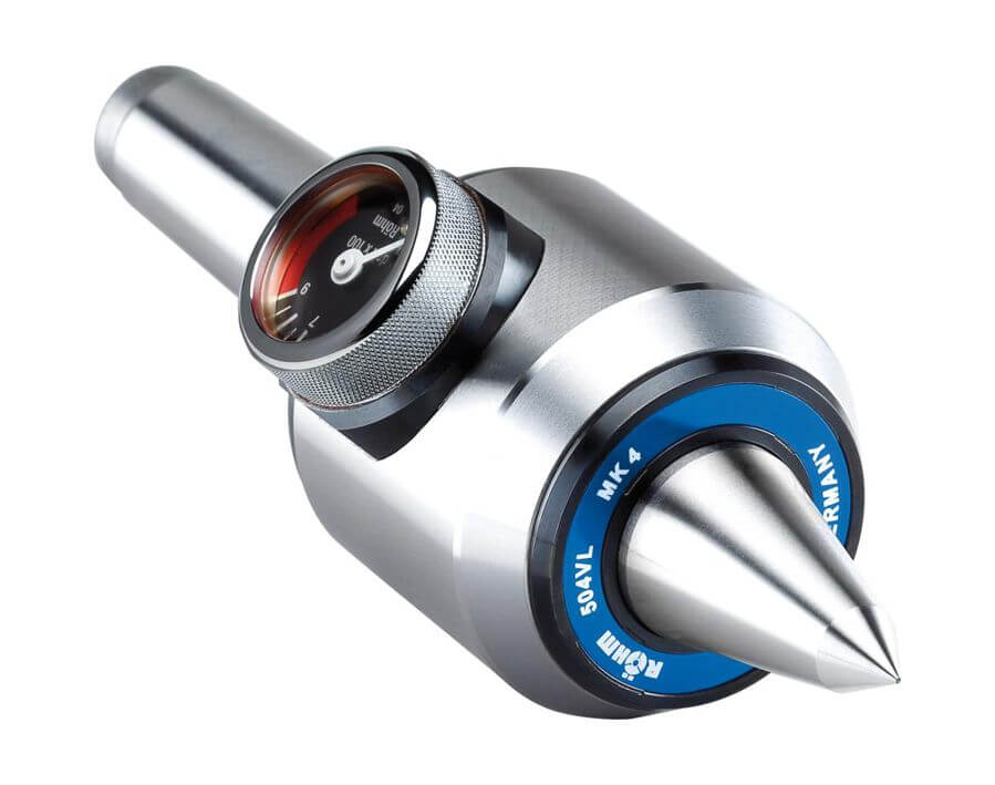 Mitlaufende Körnerspitze, AC-VL CONTROL, verlängert