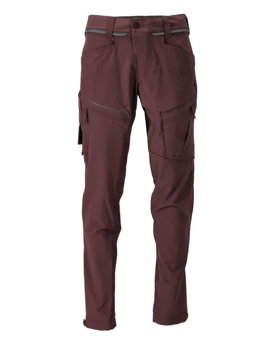 Pantaloni funzionali CUSTOMIZED bordeaux