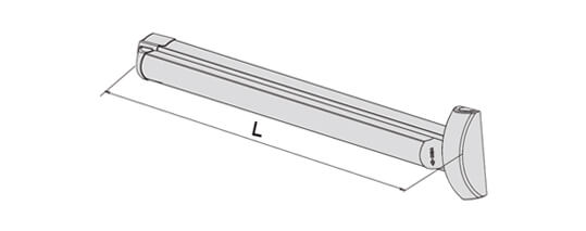 Maniglione antipanico Fast Touch