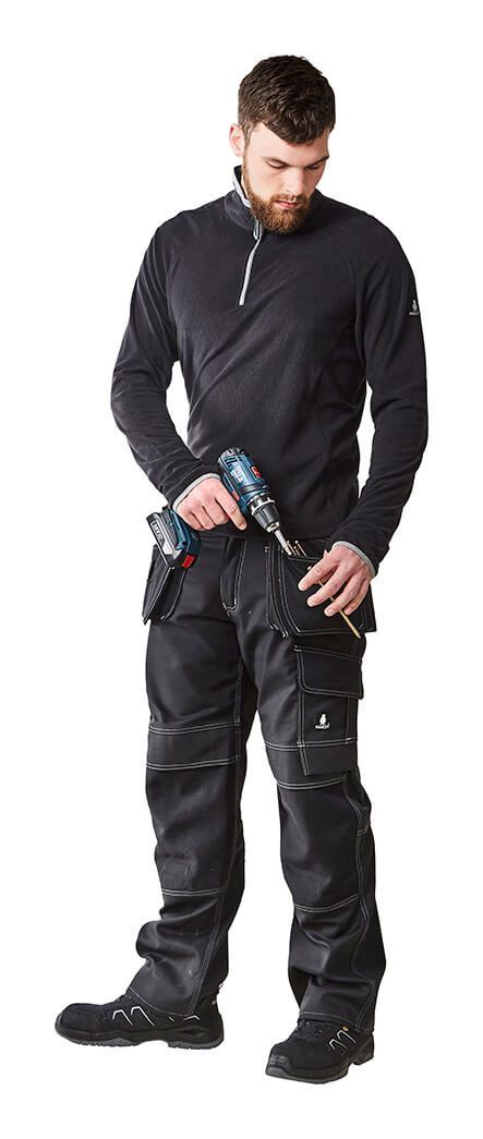 Pantaloni con tasche esterne HARDWEAR blu navy