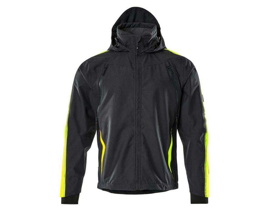 Giacca antivento HARDWEAR nero/hi-vis giallo