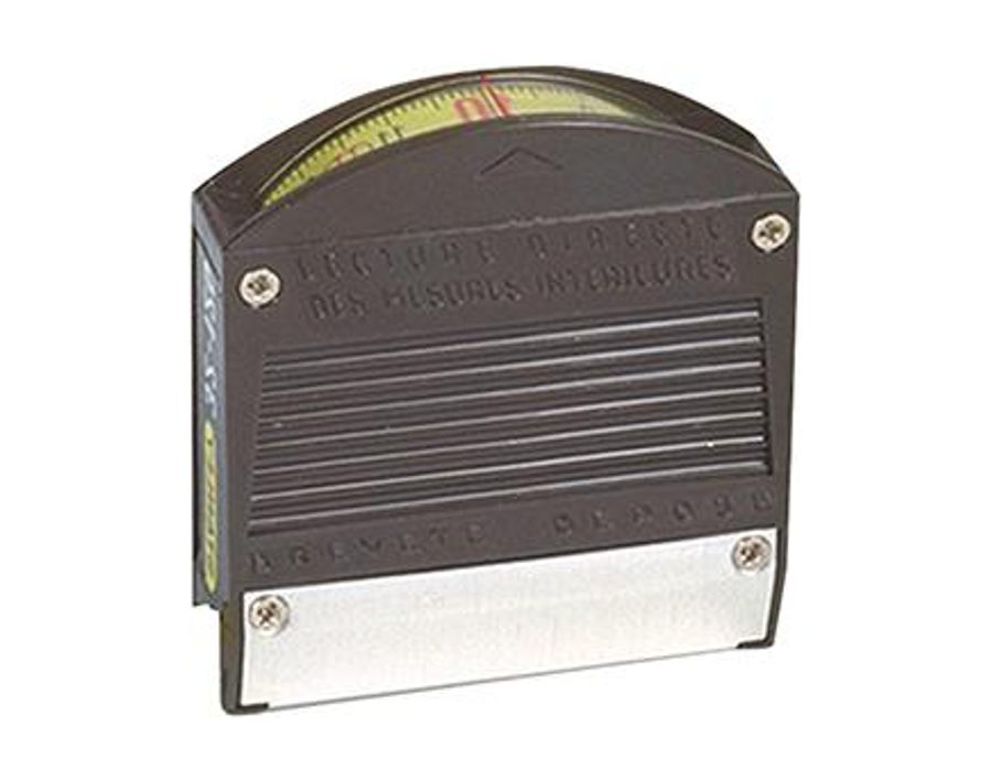 Taschenbandmaß mit Sichtfenster